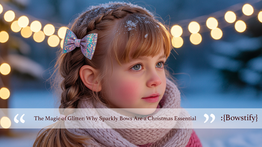 The Magic of Glitter: Why Sparkly Bows Are a Christmas Essential