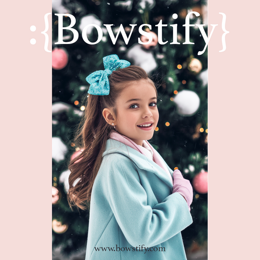 First snow and first hair bow