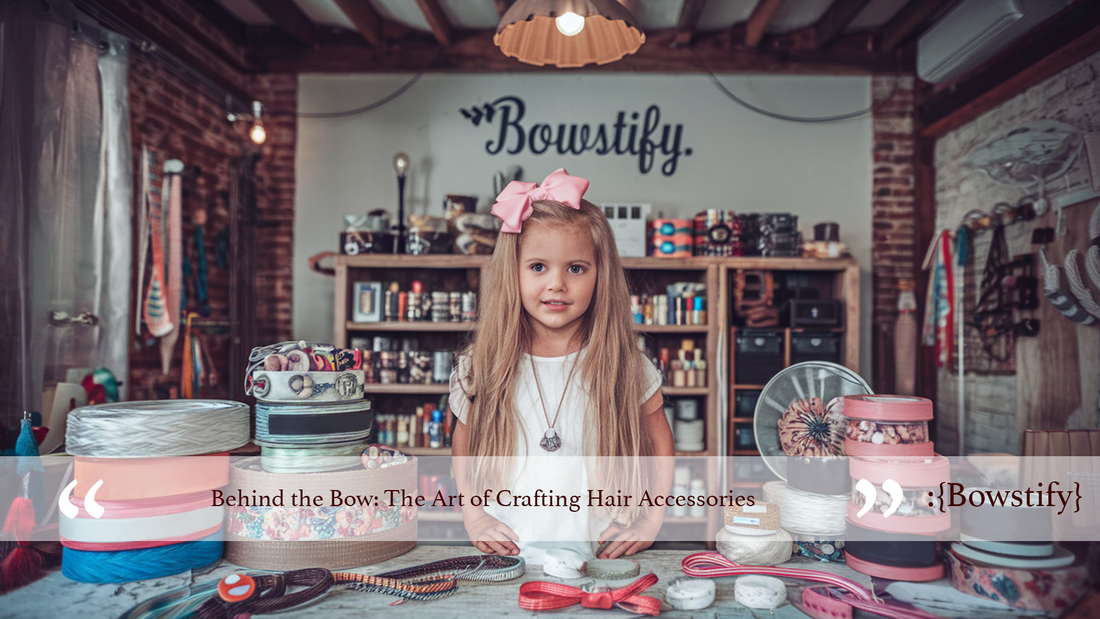 Behind the Bow: The Art of Crafting Hair Accessories