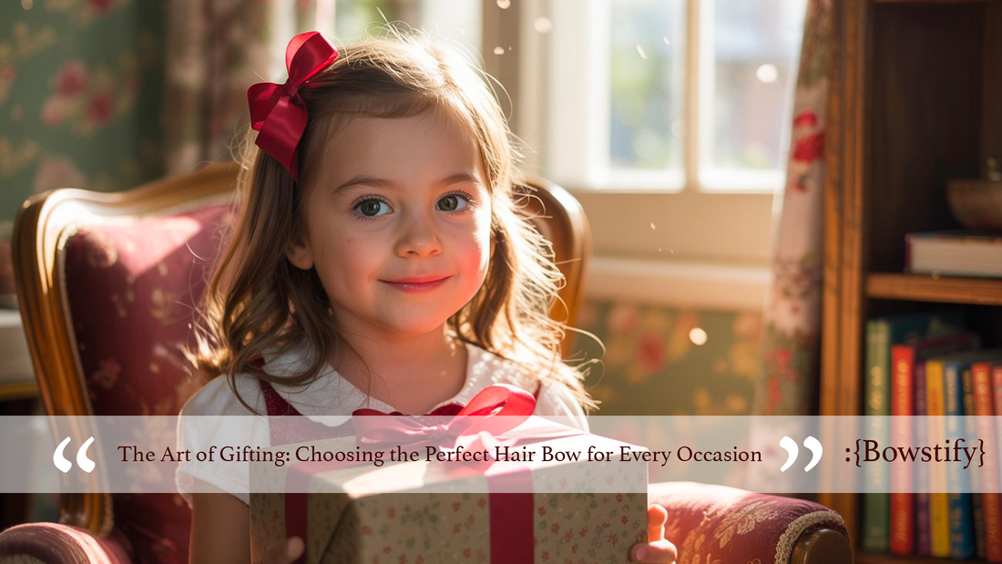 The Art of Gifting: Choosing the Perfect Hair Bow for Every Occasion